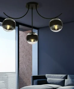 Cheap Sklep Kaja Lampa sufitowa z przezroczystymi kloszami 1111/3 BOSTON | Kaja