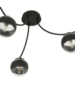 Cheap Sklep Kaja Lampa sufitowa z przezroczystymi kloszami 1111/3 BOSTON | Kaja