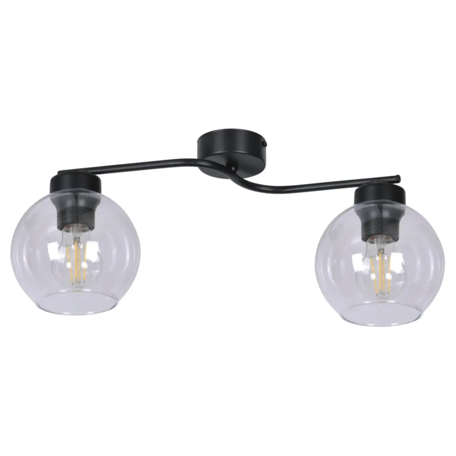 Flash Sale Sklep Kaja Lampa sufitowa z przezroczystymi kloszami K-2626 AIDEN 2 | Kaja