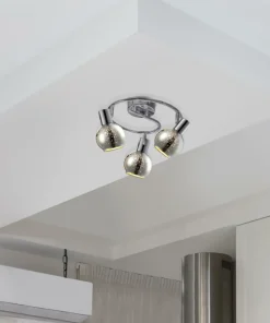 Store Sklep Kaja Lampa sufitowa z reflektorami K-8003-3G CHR GALAXY I | Kaja chrom