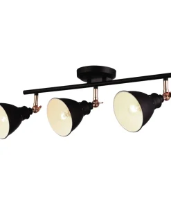 Lampa sufitowa z reflektorami K-8005-3 BK WATSO BLACK | Kaja*Sklep Kaja Shop