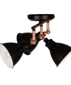Lampa sufitowa z reflektorami K-8005-3 BK WATSO BLACK | Kaja*Sklep Kaja Shop