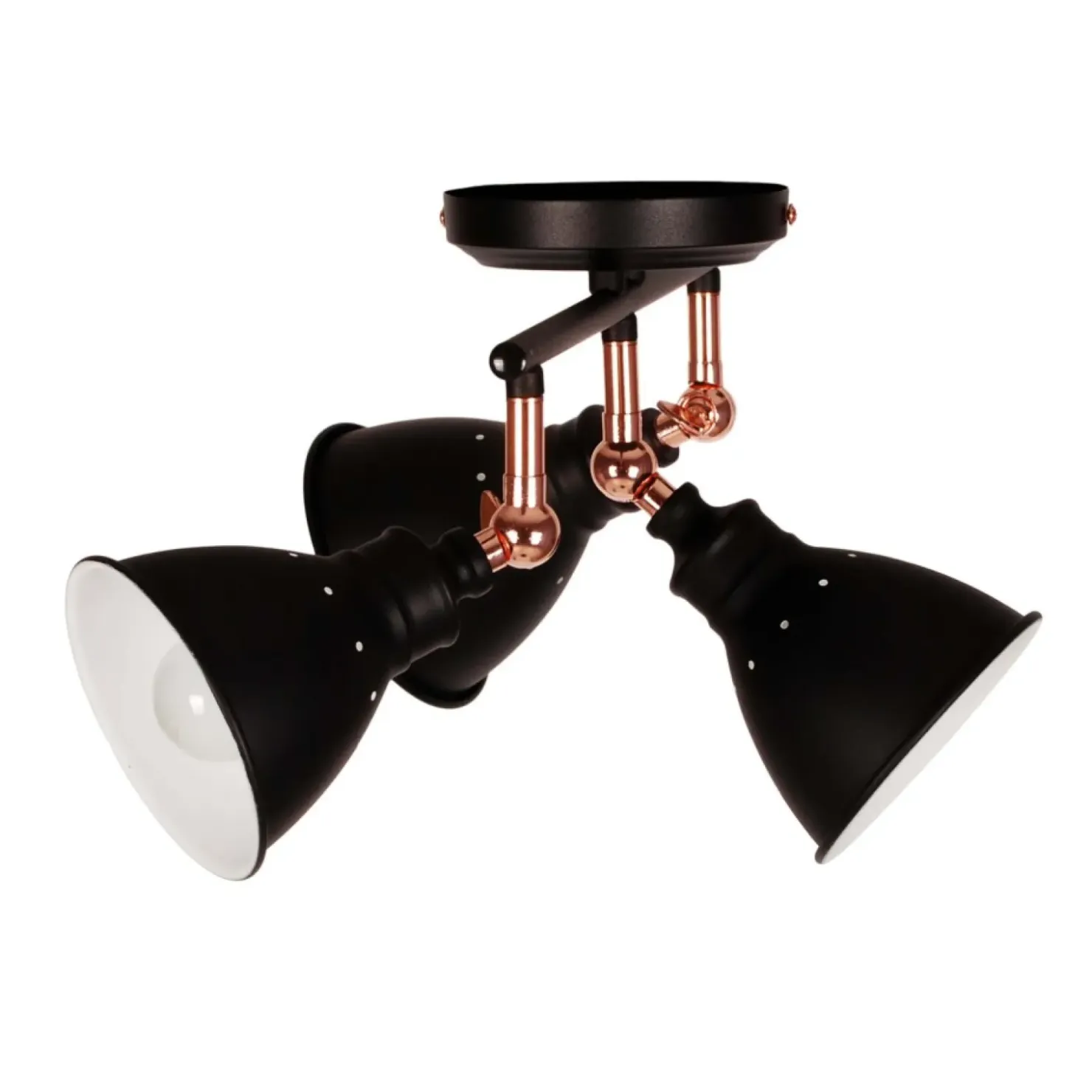 Lampa sufitowa z reflektorami K-8005-3 BK WATSO BLACK | Kaja*Sklep Kaja Shop