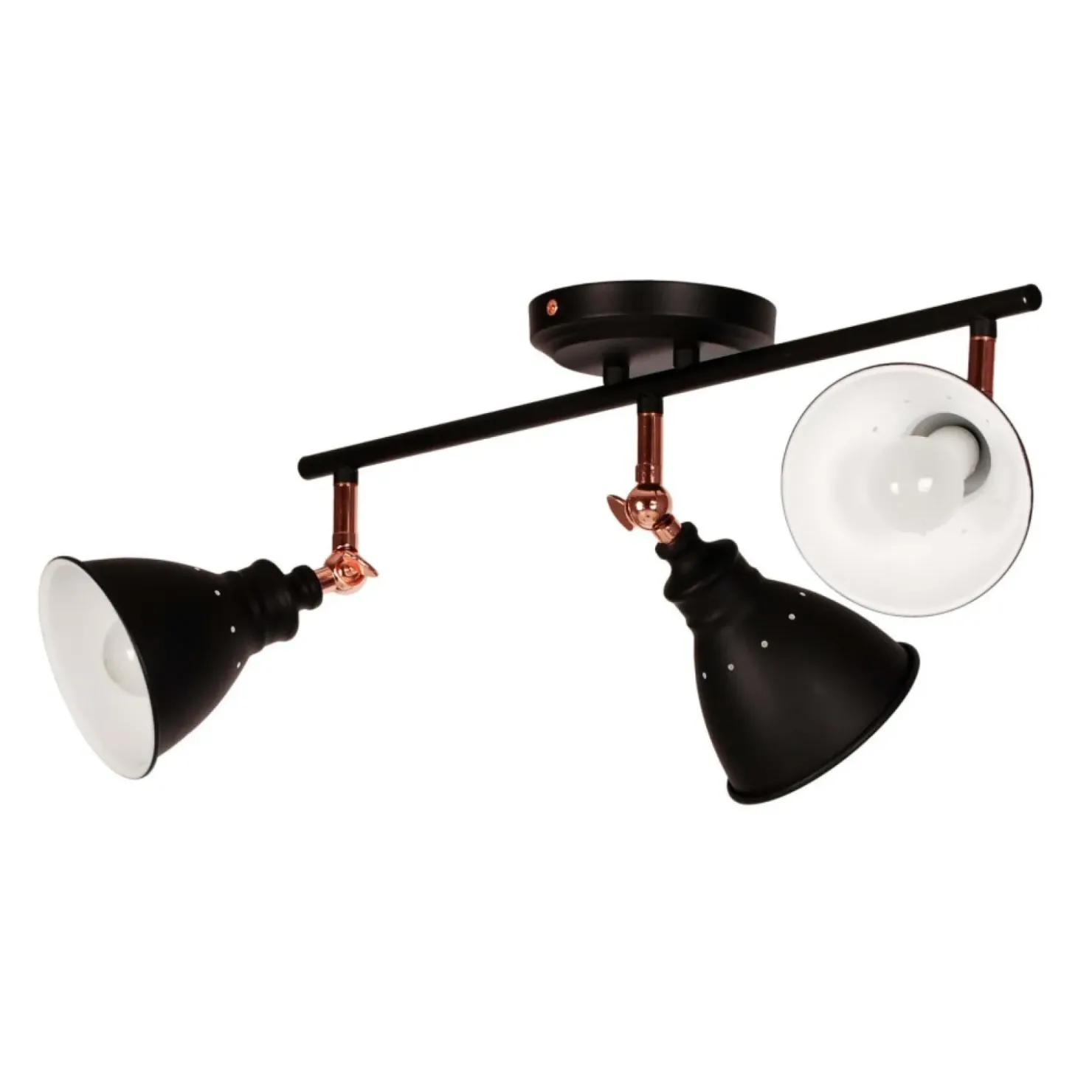 Lampa sufitowa z reflektorami K-8005-3 BK WATSO BLACK | Kaja*Sklep Kaja Shop
