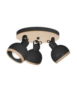 Sale Sklep Kaja Lampa sufitowa z regulowanym kątem świecenia MLP8659 z serii OVAL | Kaja Oświetl czarny