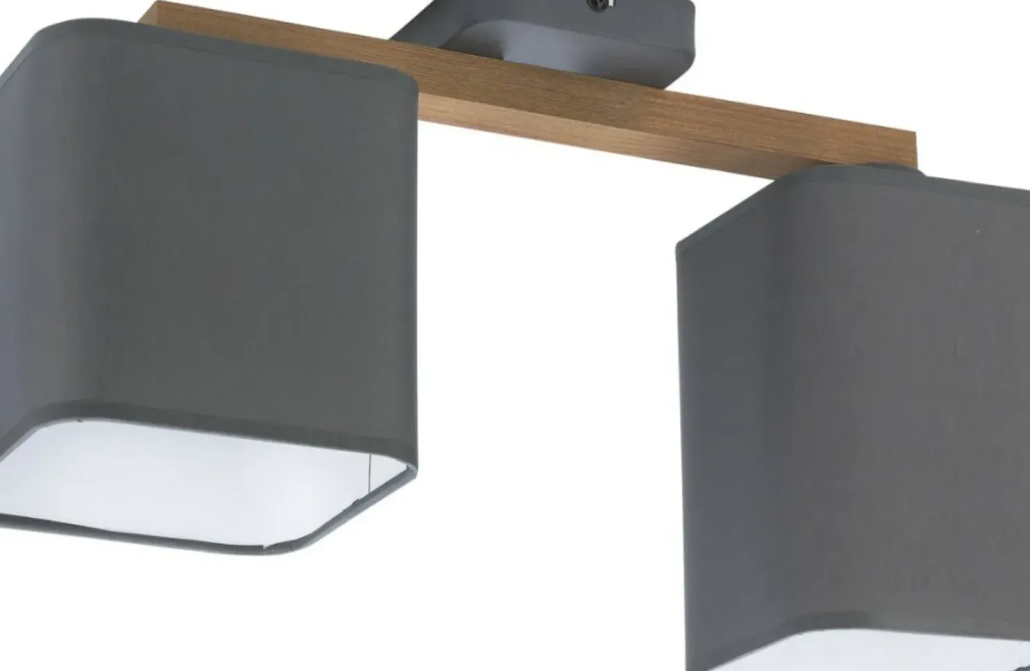 Fashion Sklep Kaja Lampa sufitowa z różnymi abażurami TK 4165 TORA GRAY | Kaja