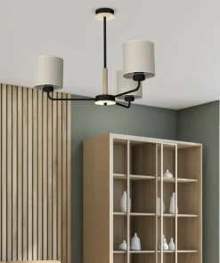 Hot Sklep Kaja Lampa sufitowa z trzema abażurami, żyrandol MLP7451 z serii ATLANTA | Kaja Oświe