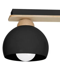 Best Sale Sklep Kaja Lampa sufitowa z trzema punktami świetlnymi MLP6560 z serii DAMA | Kaja Oświetle czarny