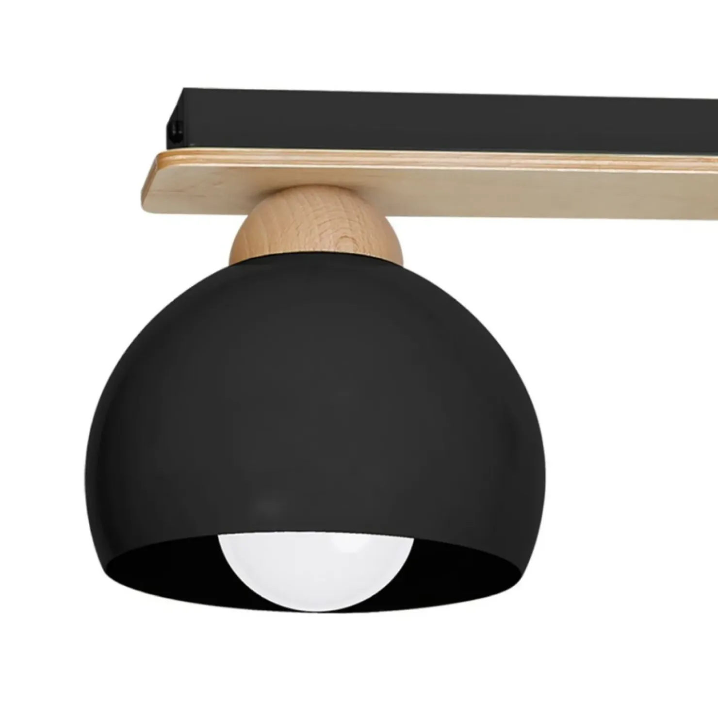 Best Sale Sklep Kaja Lampa sufitowa z trzema punktami świetlnymi MLP6560 z serii DAMA | Kaja Oświetle czarny