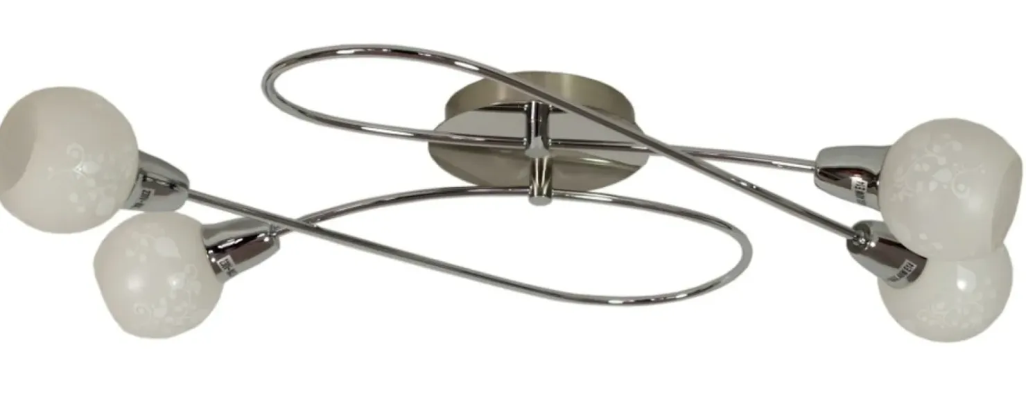 Lampa sufitowa z zawiniętymi ramionami 98-10100 AVILA | Kaja*Sklep Kaja Fashion