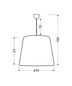 Lampa w odcieniach brązu, styl retro 31-29850 SANDY | Kaja Oświetlenie*Sklep Kaja Best Sale