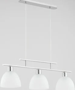 Cheap Sklep Kaja Lampa wiszącą w kolorze chromu, z 3 kloszami AL 63006 | Kaja