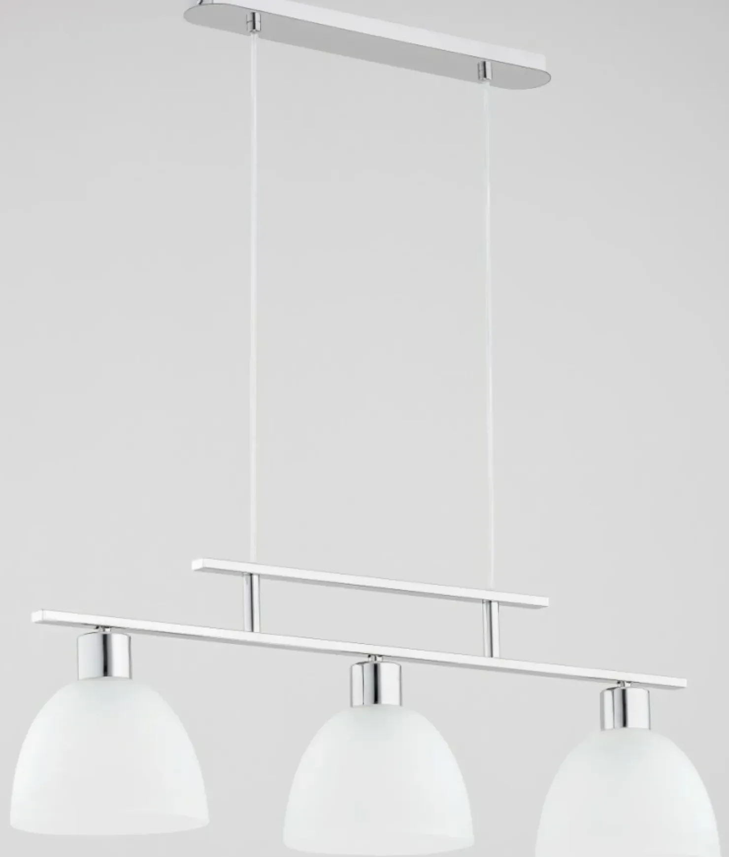 Cheap Sklep Kaja Lampa wiszącą w kolorze chromu, z 3 kloszami AL 63006 | Kaja