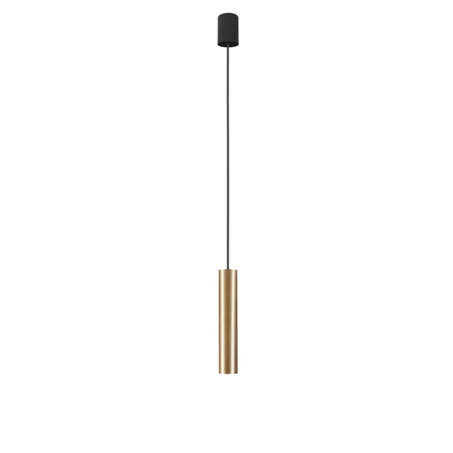 Best Sale Sklep Kaja Lampa wisząca - złota tuba, z gwintem E27 7851 | Kaja Oświetlenie mosiądz