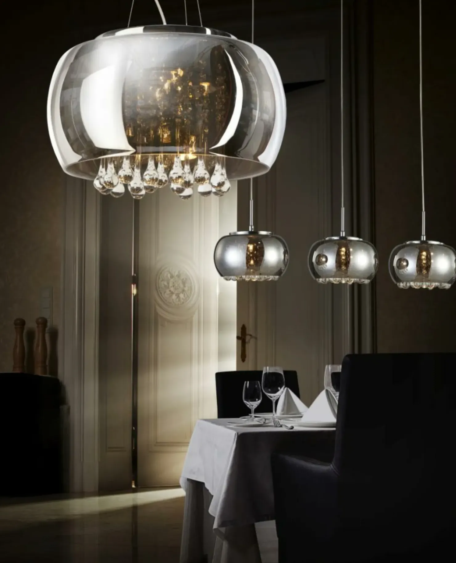 Discount Sklep Kaja Lampa wisząca AZ2454 - Burn 3 line (e) - AZZARDO chrom
