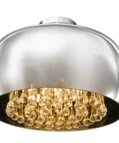 Flash Sale Sklep Kaja Lampa wisząca AZ0699 - Burn pendant/top - AZZARDO chrom