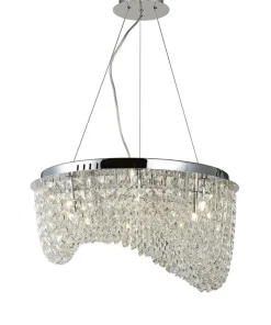 Clearance Sklep Kaja Lampa wisząca AZ1284 - Carmen pendant/top - AZZARDO transparentny