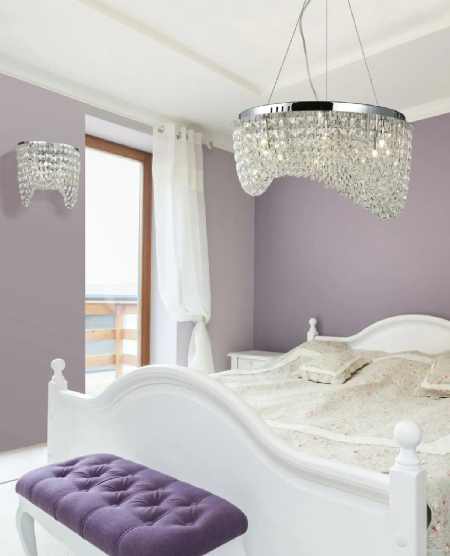 Clearance Sklep Kaja Lampa wisząca AZ1284 - Carmen pendant/top - AZZARDO transparentny