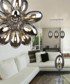 Discount Sklep Kaja Lampa wisząca AZ2155 - Diana 16 - AZZARDO chrom