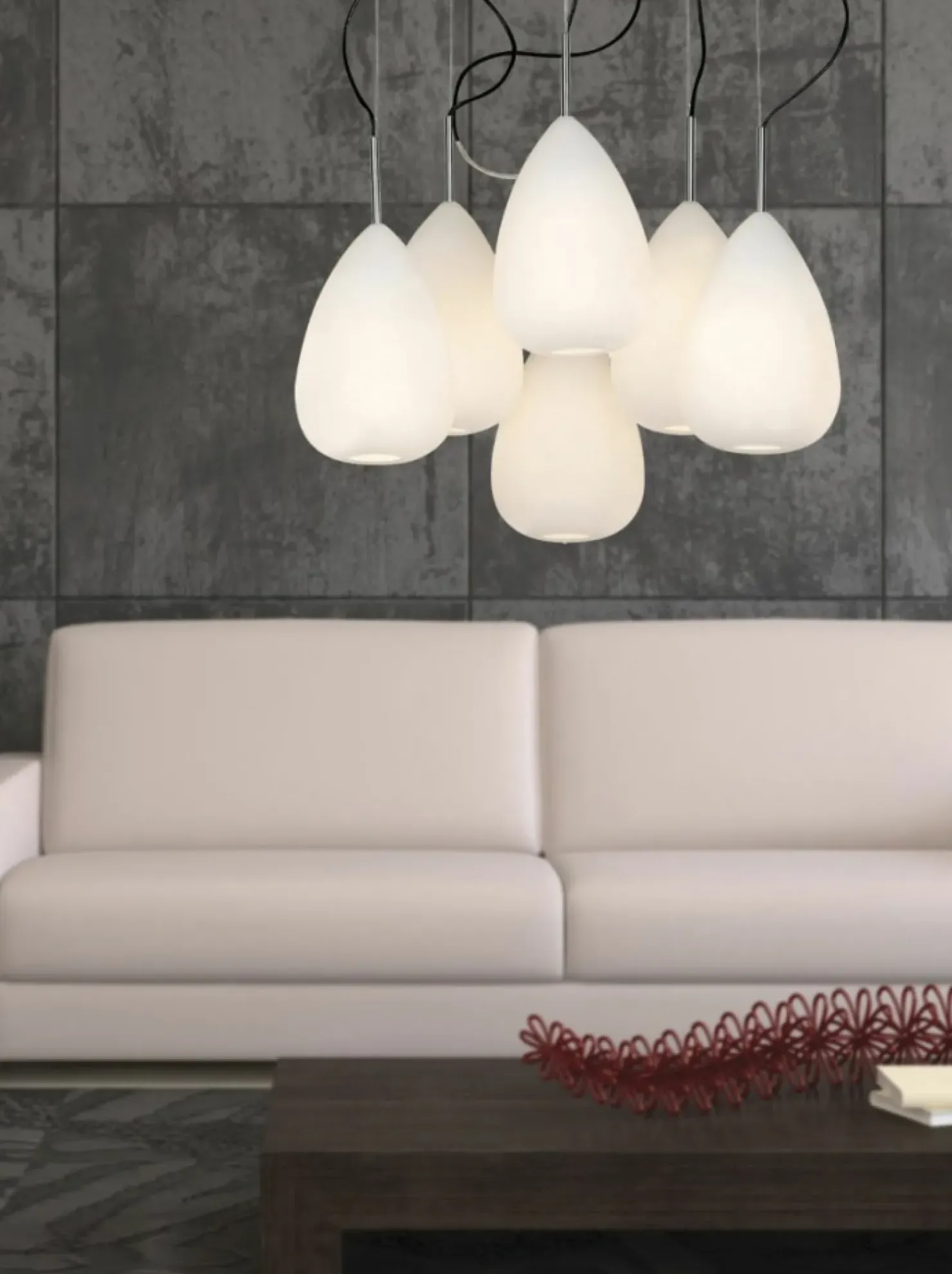 Outlet Sklep Kaja Lampa wisząca AZ0157 - Mirage 6 - AZZARDO