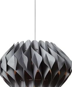 Fashion Sklep Kaja Lampa wisząca AZ2381 - Ruben M (grey) - AZZARDO szary