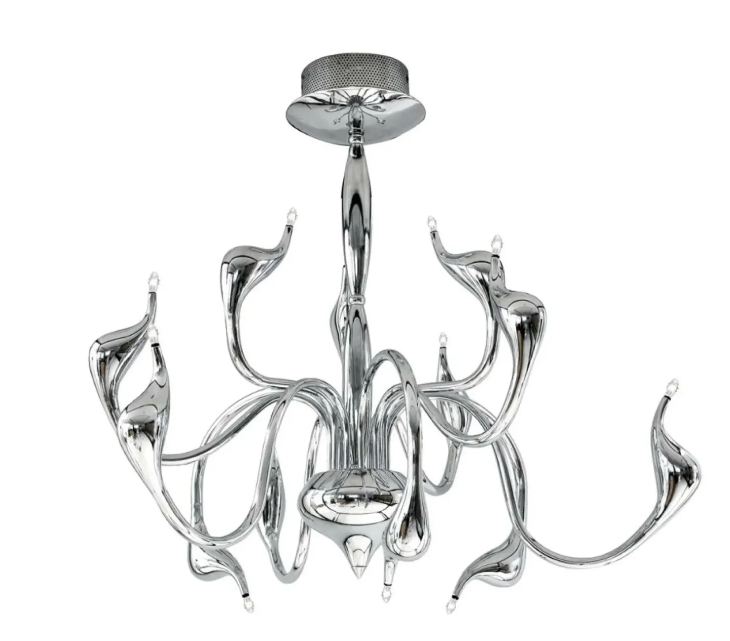 Outlet Sklep Kaja Lampa wisząca AZ0044 - Snake Pendant (e) - AZZARDO chrom