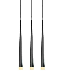 Store Sklep Kaja Lampa wisząca AZ0118 - Stylo 3 (black) - AZZARDO czarny