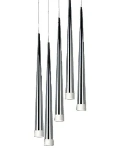 Fashion Sklep Kaja Lampa wisząca AZ0134 - Stylo 5 (e) - AZZARDO chrom