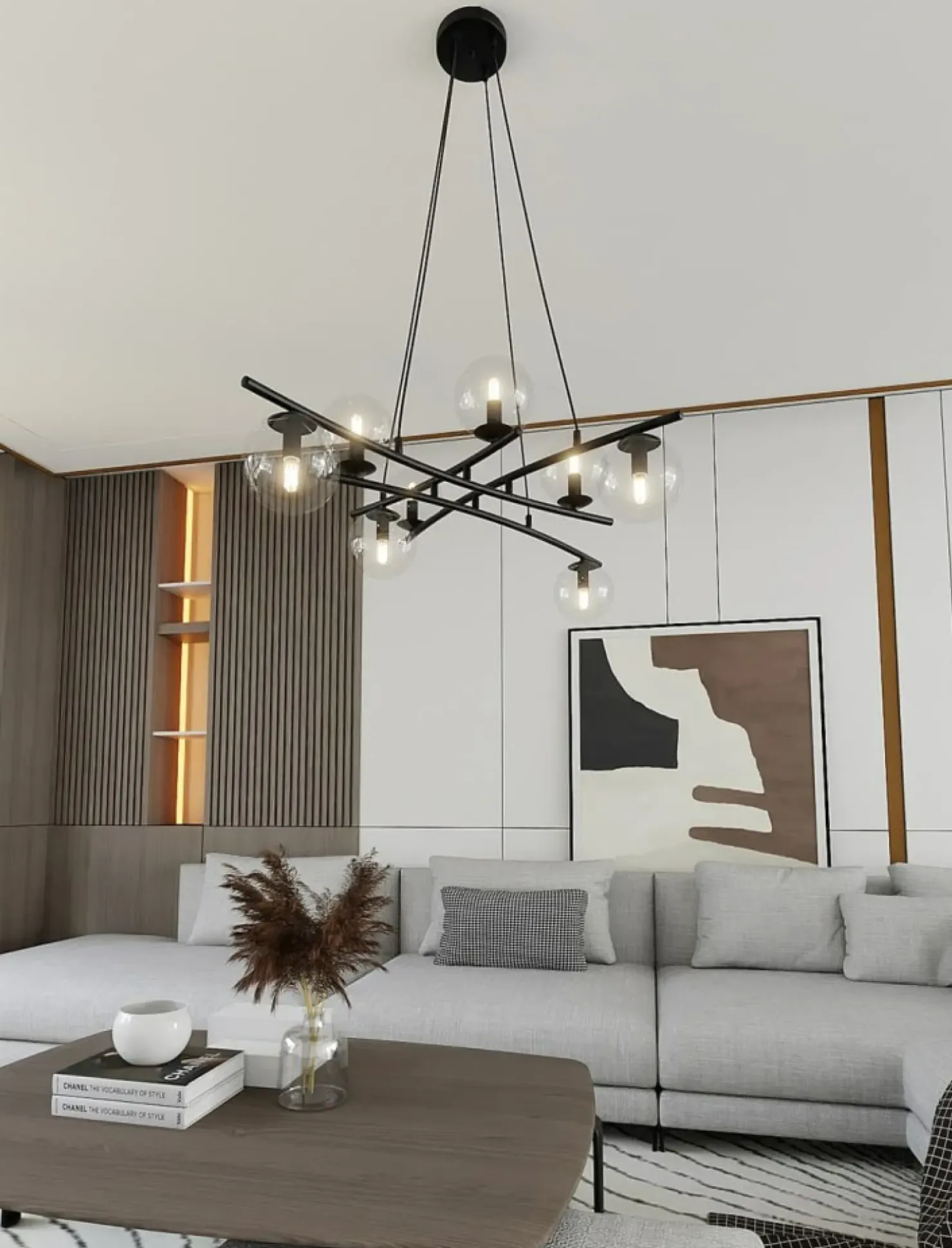 Best Sale Sklep Kaja Lampa wisząca dająca dużo światła, na 8 żarówek 1202/8 z serii ESSA czarny