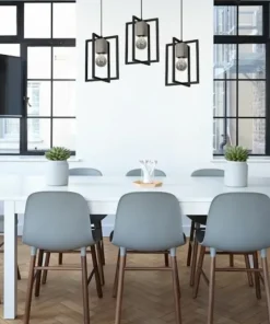 Sale Sklep Kaja Lampa wisząca do industrialnego salonu MLP3712 RALPH | Kaja