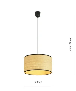 Online Sklep Kaja Lampa wisząca do kuchni w stylu rustykalnym 1149/1 ASTON | Kaja