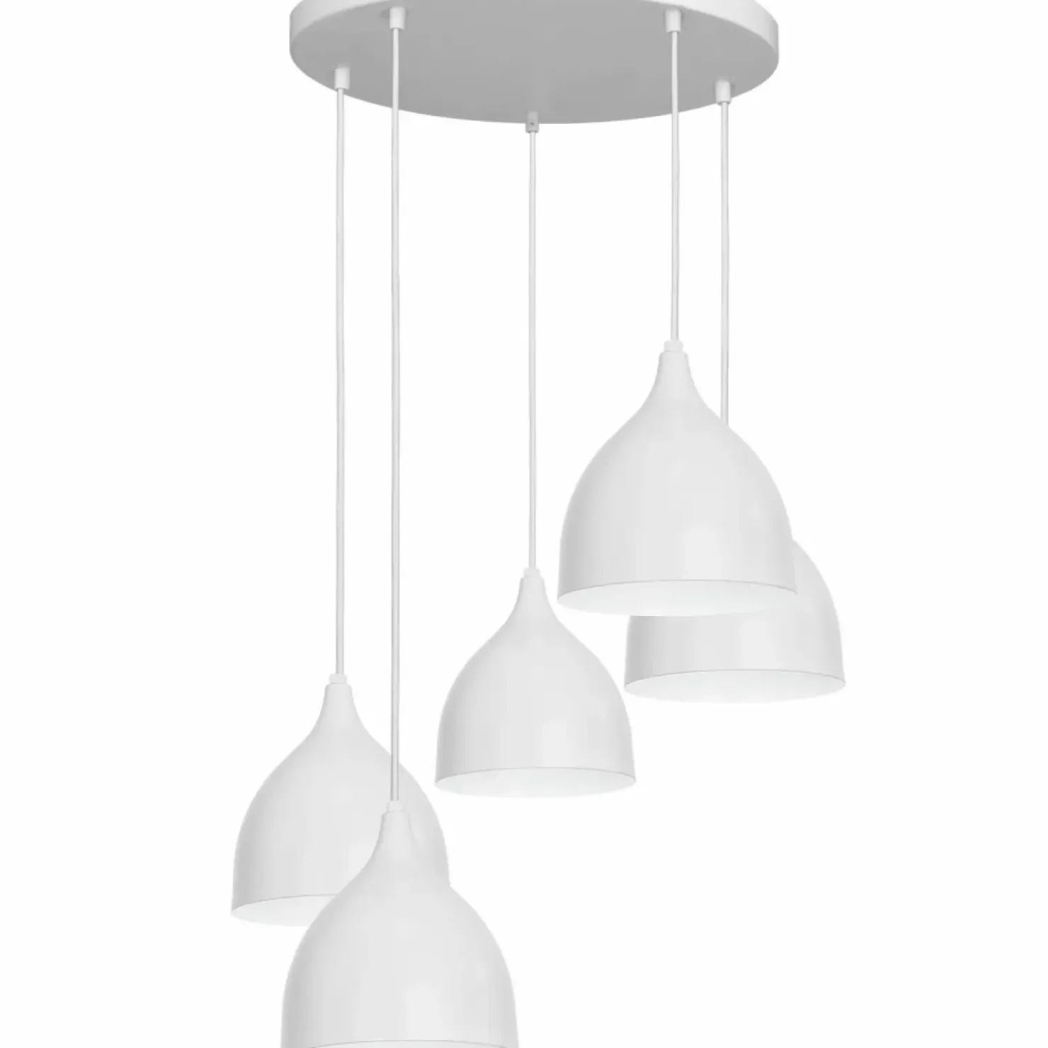Cheap Sklep Kaja Lampa wisząca do kuchni, w kolorze bieli LX 3715 z serii NOAK | Kaja szary