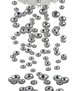Best Sklep Kaja Lampa wisząca do nowoczesnego salonu AZ2574 LUVIA E | Kaja chrom