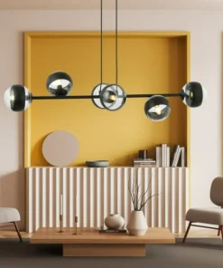 Best Sale Sklep Kaja Lampa wisząca do oświetlenia stołu w jadalni 1229/6 ROSSI | Kaja
