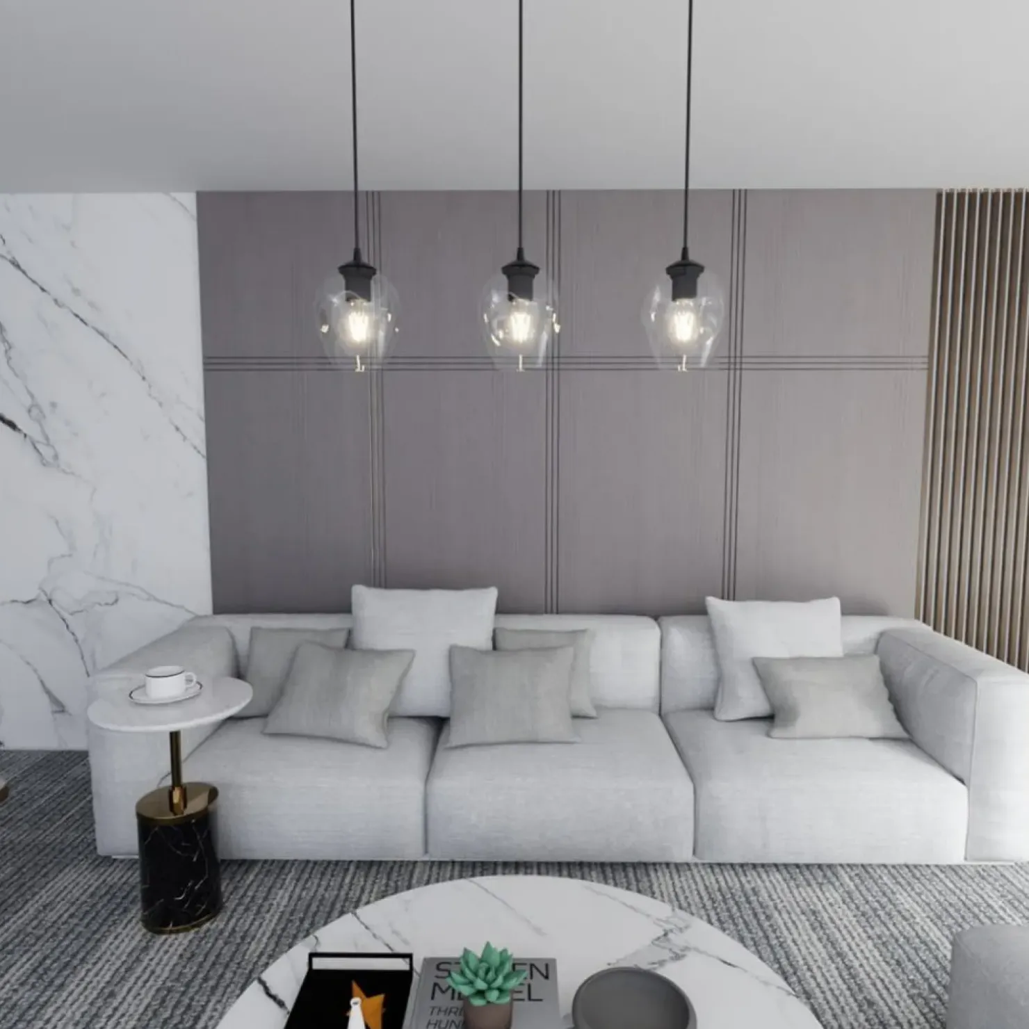 Fashion Sklep Kaja Lampa wisząca do oświetlenia stołu w salonie 679/3 ISTAR | Kaja