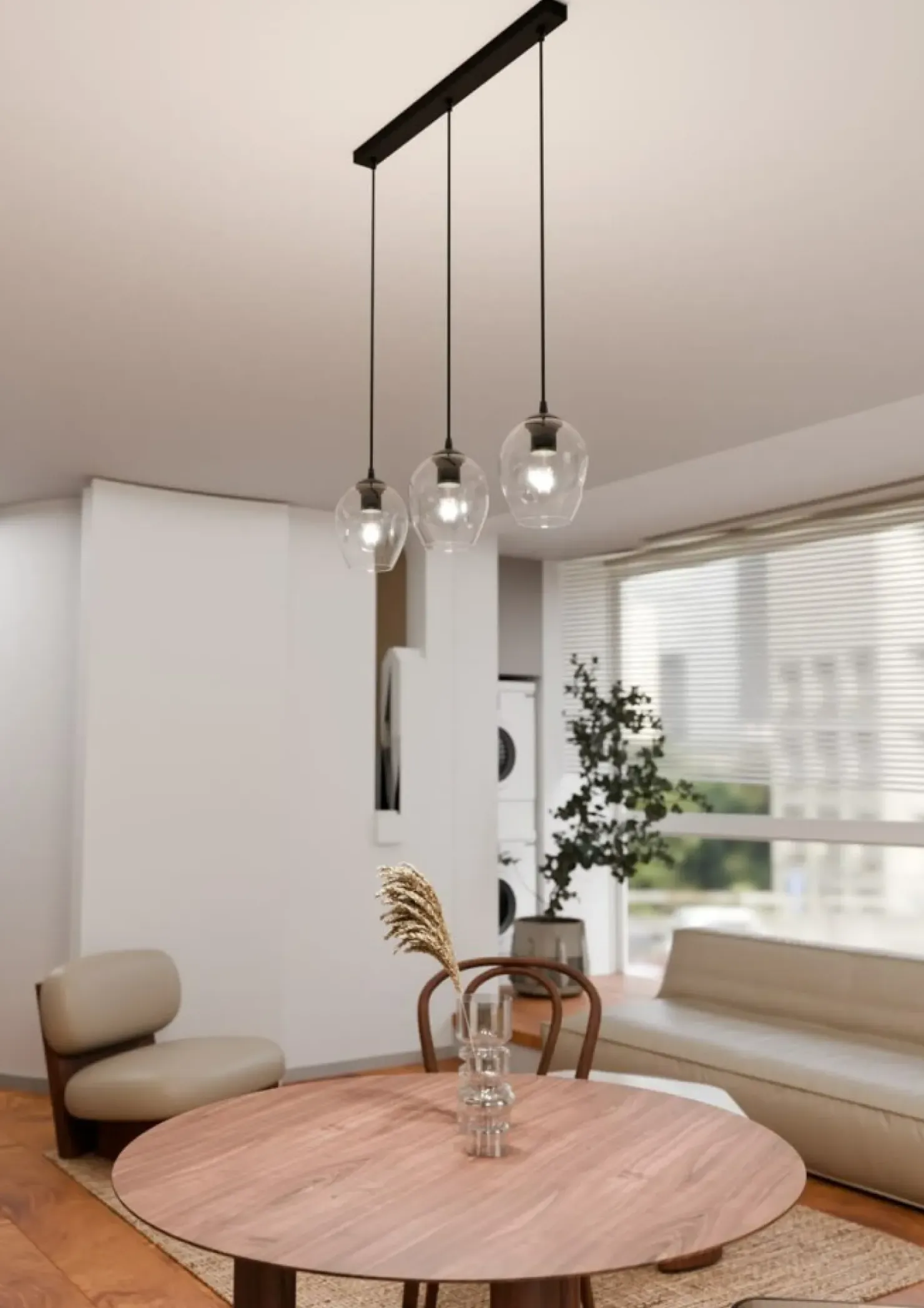 Fashion Sklep Kaja Lampa wisząca do oświetlenia stołu w salonie 679/3 ISTAR | Kaja