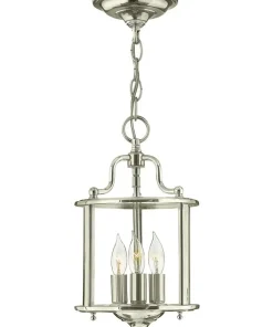 Lampa wisząca, do pokoju dziennego HK-GENTRY-P-S-PN z serii GENTRY*Sklep Kaja Fashion