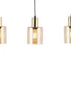 Fashion Sklep Kaja Lampa wisząca do przytulnej jadalni, nad stół TK 6666 SIERRA GOLD