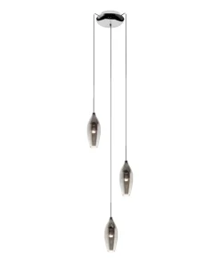 Online Sklep Kaja Lampa wisząca do stylowego salonu MD2101A-3S CHAMPAGNE | Kaja