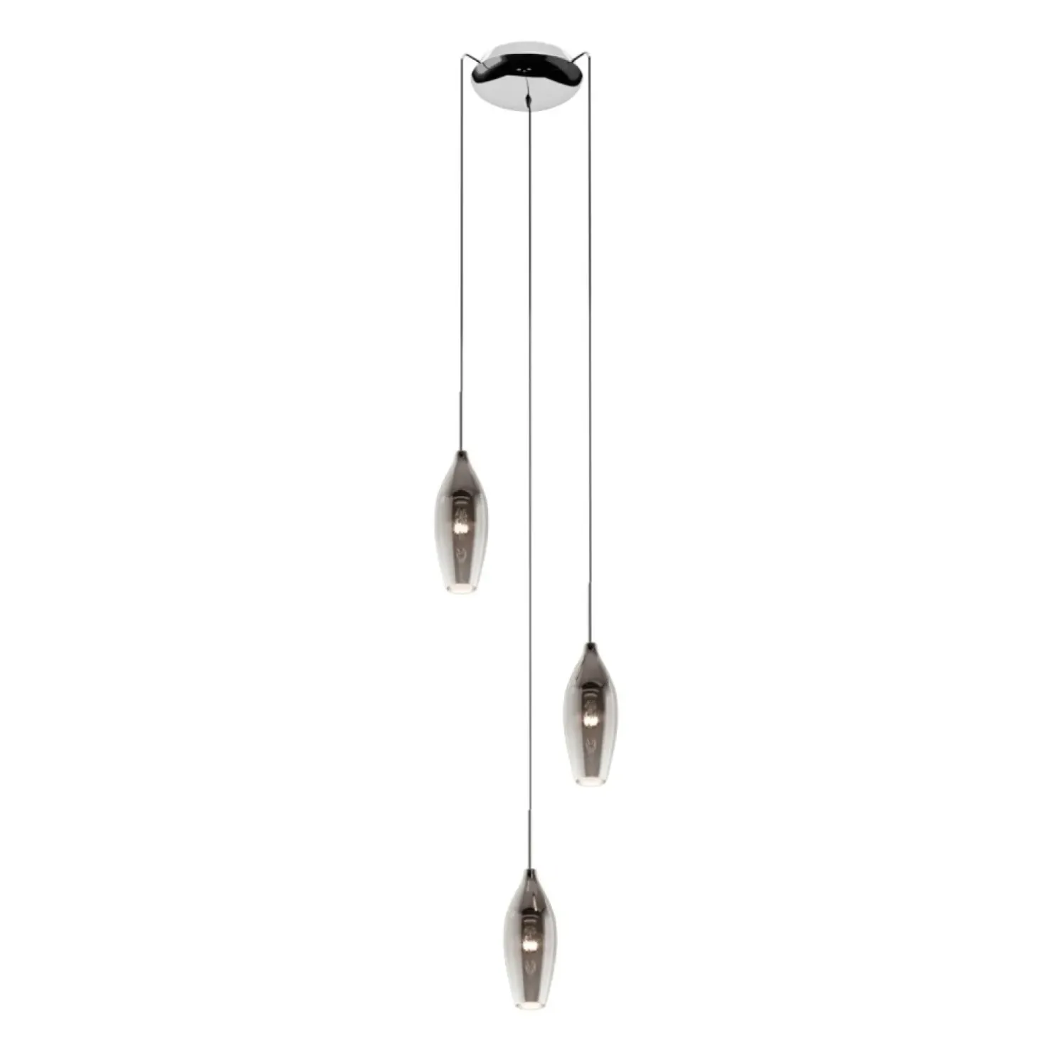 Online Sklep Kaja Lampa wisząca do stylowego salonu MD2101A-3S CHAMPAGNE | Kaja