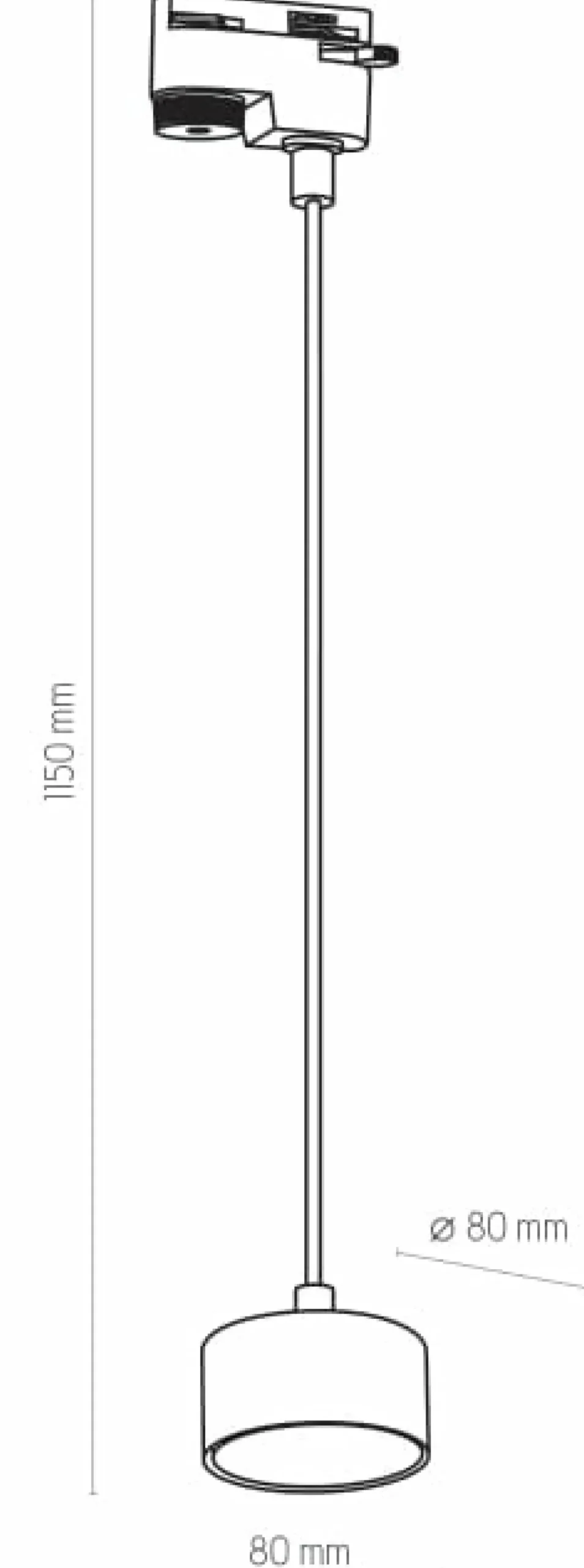 Lampa wisząca do szyny 1-fazowej TK 4273 TRACER | Kaja Oświetlenie*Sklep Kaja Cheap