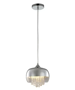 Outlet Sklep Kaja Lampa wisząca do wnętrza w stylu glamour ML3802 LUNA | Kaja