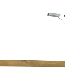 Flash Sale Sklep Kaja Lampa wisząca drewniana listwa LED nad stół AZ1686 NORMAN XL | Kaja drewno
