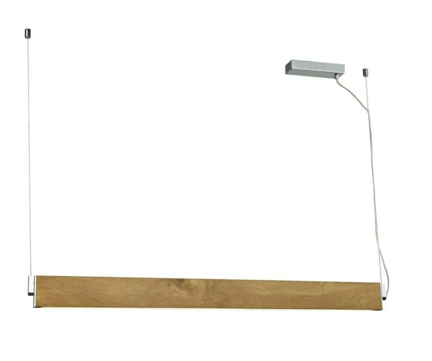 Flash Sale Sklep Kaja Lampa wisząca drewniana listwa LED nad stół AZ1686 NORMAN XL | Kaja drewno