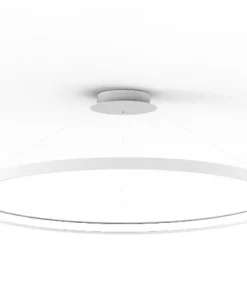Cheap Sklep Kaja Lampa wisząca, duża obręcz LED LA0717/1 - WH CIRCLE | Kaja