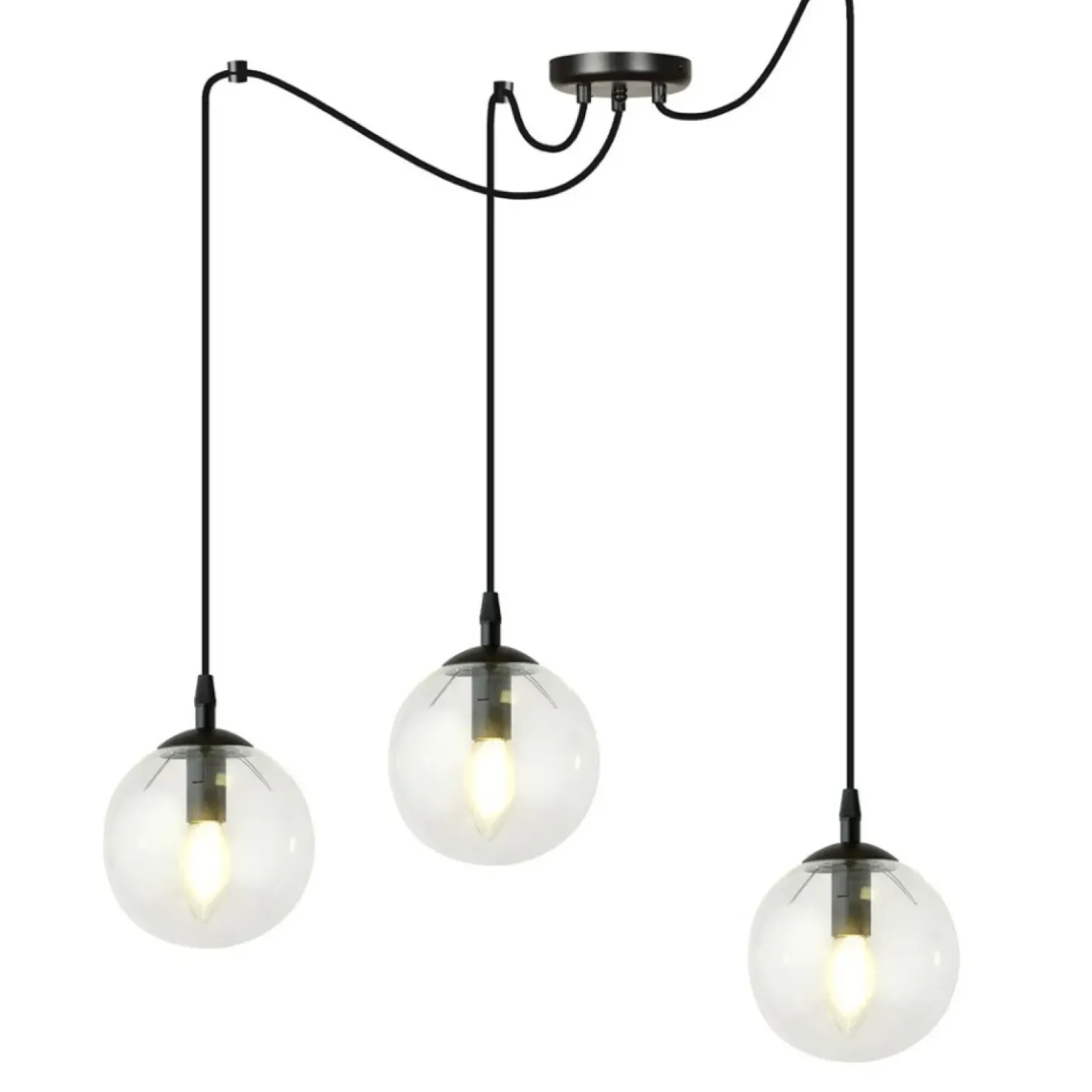 Outlet Sklep Kaja Lampa wisząca idealna do oświetlenia salonu 936/3 | Kaja Oświetlenie