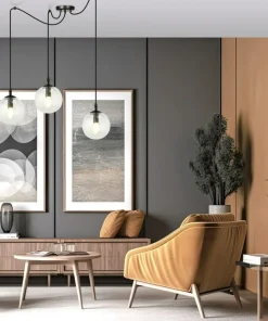 Outlet Sklep Kaja Lampa wisząca idealna do oświetlenia salonu 936/3 | Kaja Oświetlenie