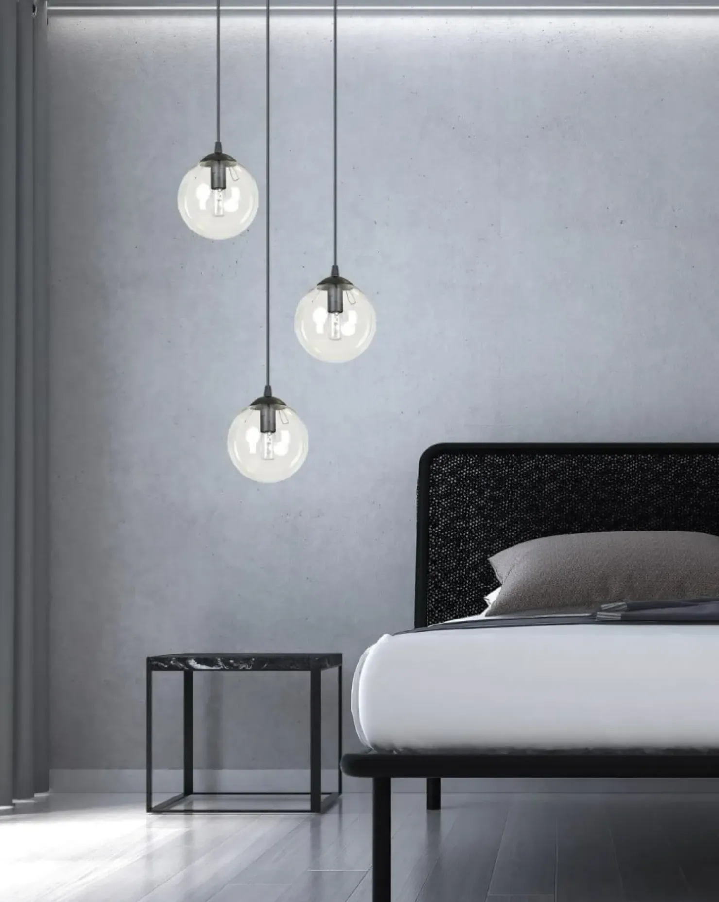 Outlet Sklep Kaja Lampa wisząca idealna do oświetlenia salonu 936/3 | Kaja Oświetlenie