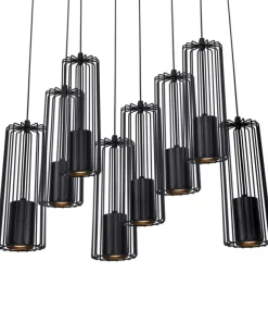 Shop Sklep Kaja Lampa wisząca idealna nad stół w jadalni K-4933 | Kaja Oświetlenie czarny
