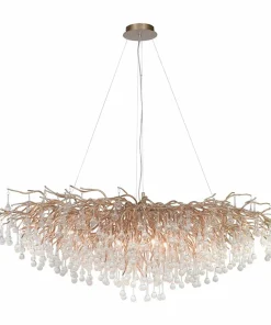 Shop Sklep Kaja Lampa wisząca imitująca drzewo 2031-11 z serii ICICLE | Kaja postarzanymosiądz